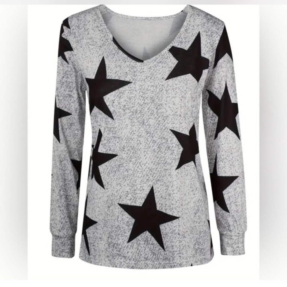 Top Star Print Women's NEW SIZE M